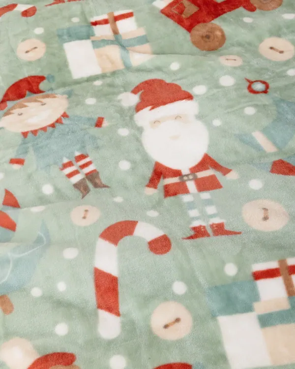 Κουβέρτα Βελουτέ Μονή 160X220 - Santa Snug - Μονή 160X220