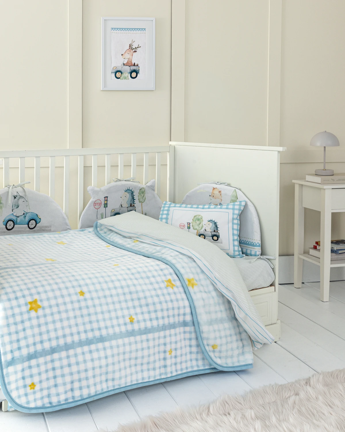 Βρεφική Κουβέρτα Αγκαλιάς Βελουτέ Nima Home Sweetheart 80x110 Nima Home Κουβέρτα Βελουτέ Λίκνου 80X110 - Nini - Λίκνου 80X110