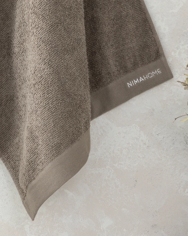 Σετ Πετσέτες (30X50 + 50X90 + 70X140) - Auraia Beige - Σετ (1 X 30X50 + 1 X 50X90 + 1 X 70X140)