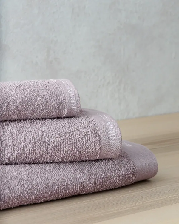 Σετ Πετσέτες (30X50 + 50X90 + 70X140) - Auraia Dusty Pink - Σετ (1 X 30X50 + 1 X 50X90 + 1 X 70X140)