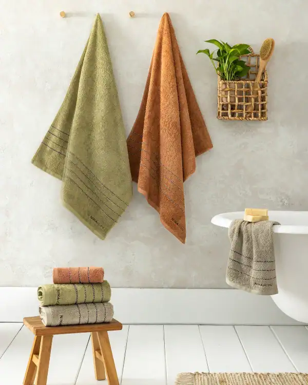 Nima Home Σετ Πετσέτες (30x50 + 50x90 + 70x140) - Razz Cloudy Beige Nima Home Σετ Πετσέτες (30X50 + 50X90 + 70X140) - Razz Cloudy Beige - Σετ (1 X 30X50 + 1 X 50X90 + 1 X 70X140)