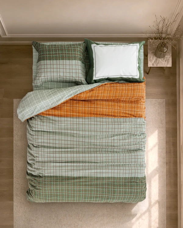 Nima Home Σετ Παπλωματοθήκη Υπέρδιπλη - Vertigo Nima Home Σετ Παπλωματοθήκη Υπέρδιπλη - Vertigo - Υπέρδιπλη (1 X 220X240 + 2 Μαξιλαροθήκες Oxford 4 Πλευρών 52X72+5)