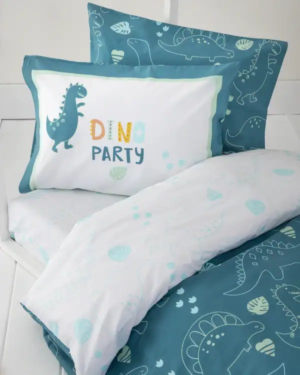Nima Home Σετ Σεντόνια Ημίδιπλα - Dino Party Nima Home Σετ Σεντόνια Ημίδιπλα - Dino Party - Ημίδιπλα (2 X 190X255 + 1 Μαξιλαροθήκη 52X72)