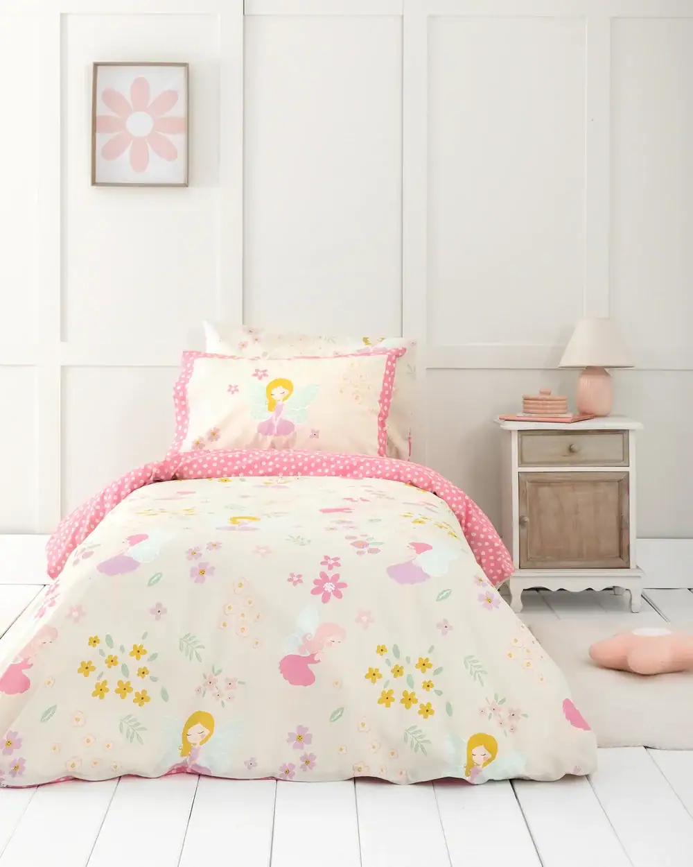 Παιδικά Σετ Σεντόνια Μονά Nima Home Fairielle 170×255 Nima Home Σετ Σεντόνια Μονά - Fairielle - Μονά (2 X 170X255 + 1 Μαξιλαροθήκη 52X72)