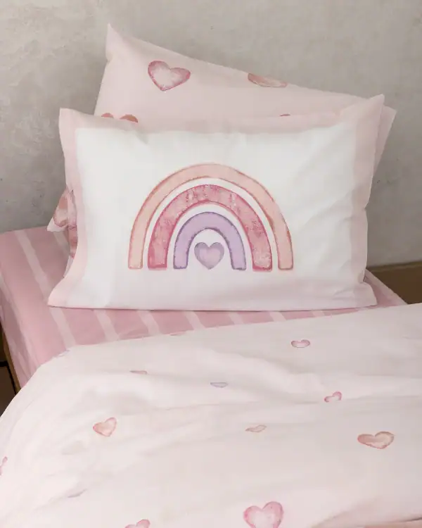 Παιδικά Σετ Σεντόνια Μονά Nima Home Hearty 170×255 Nima Home Σετ Σεντόνια Μονά - Hearty - Μονά (2 X 170X255 + 1 Μαξιλαροθήκη 52X72)