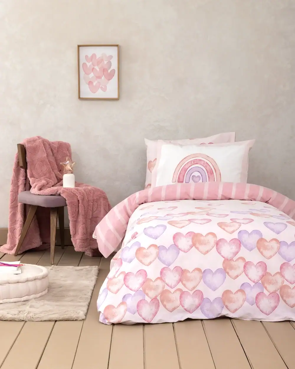 Nima Home Σετ Σεντόνια Ημίδιπλα - Hearty Nima Home Σετ Σεντόνια Ημίδιπλα - Hearty - Ημίδιπλα (2 X 190X255 + 1 Μαξιλαροθήκη 52X72)