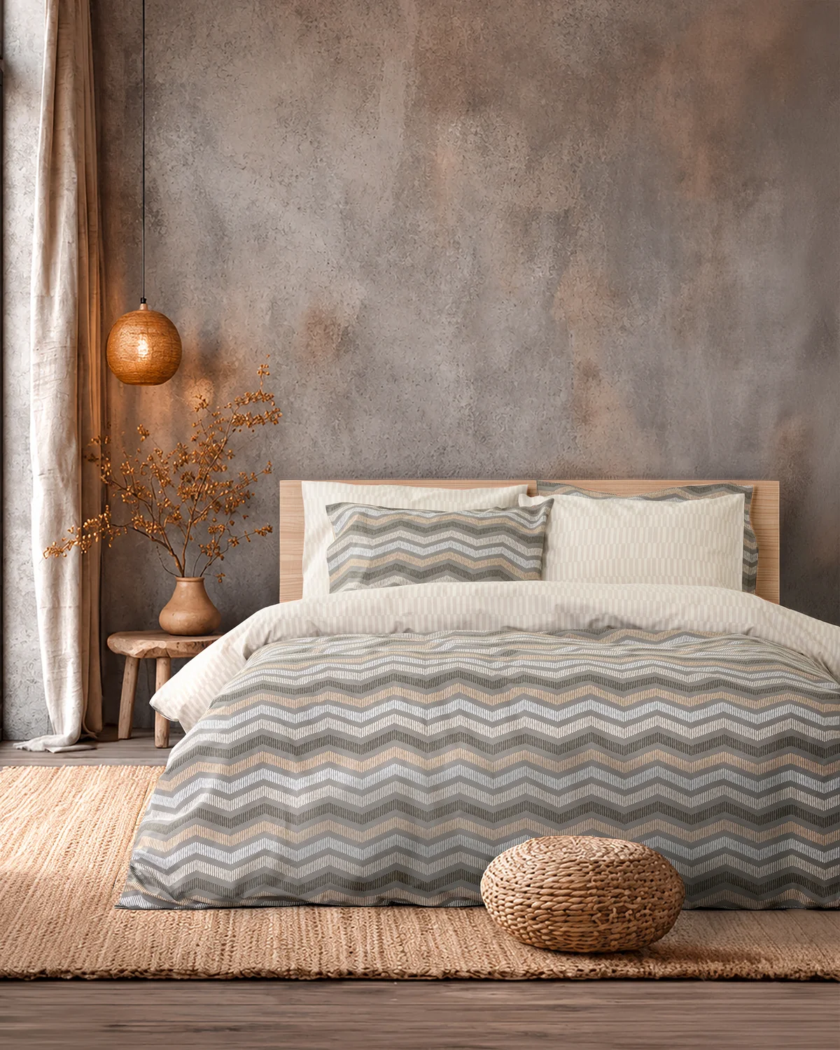 Nima Home Σετ Παπλωματοθήκη Υπέρδιπλη - Tempo Nima Home Σετ Παπλωματοθήκη Υπέρδιπλη - Tempo - Υπέρδιπλη (1 X 220X240 + 2 Μαξ/Κες 52X72)