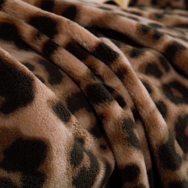 Κουβέρτα Καναπέ Fleece Nef-Nef Homeware Cheetar Brown 130×180 Nef-Nef Homeware kouvertaki kanape cheetar 130x180 (3) (1)