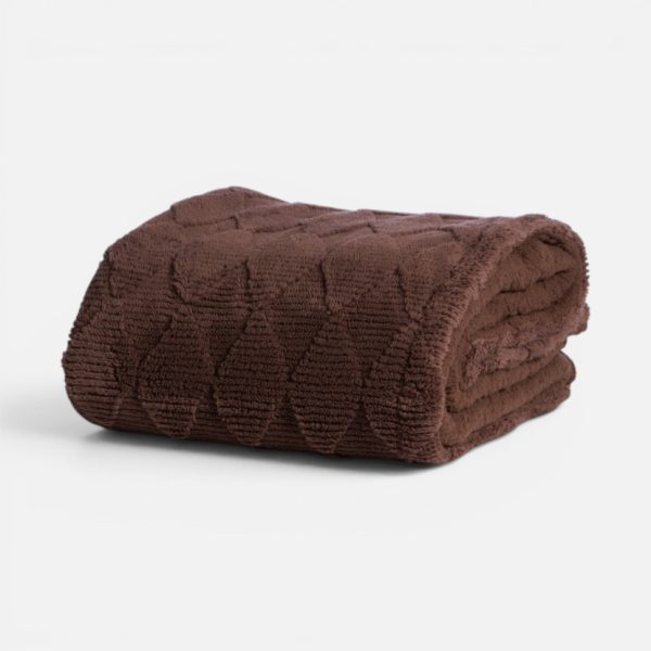 Κουβέρτα Καναπέ Fleece Nef-Nef Homeware Mizenie Brown 130x180 Nef-Nef Homeware kouvertaki kanape mizenie 130x180 (4)