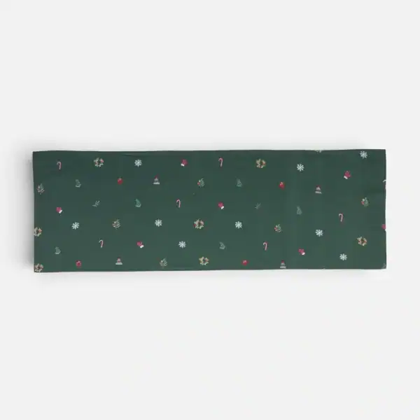 Χριστουγεννιάτικη Τραβέρσα Joyful 45X140 Nef Nef Homeware - Green