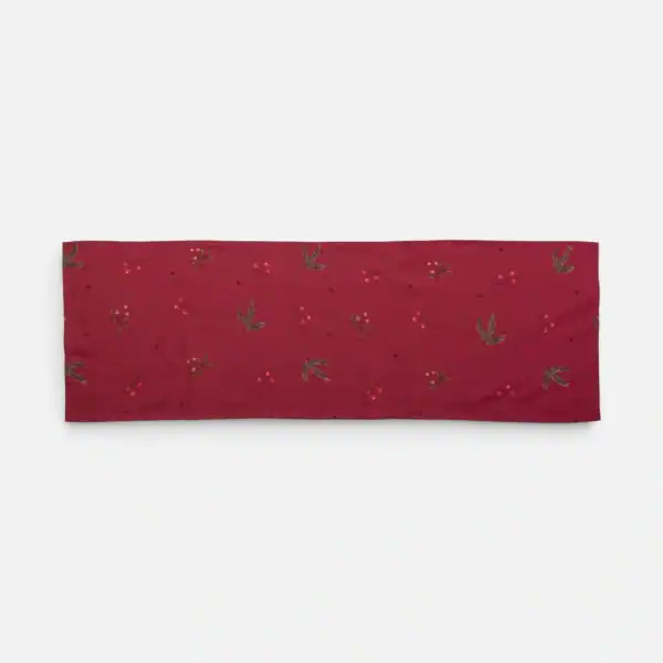 Χριστουγεννιάτικη Τραβέρσα Mistle 45X140 Nef Nef Homeware - Red