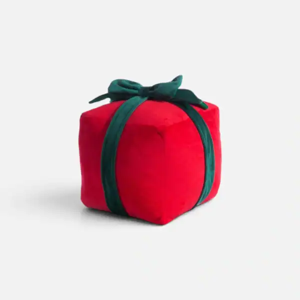 Χριστουγγενιάτικο Στοπ Πόρτας Gift 22X22X22 Nef Nef Homeware - Red
