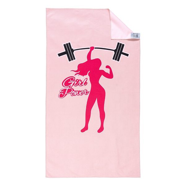Πετσέτα Γυμναστηρίου Microfiber Beauty Home Girl Power 2240 Pink 50x90