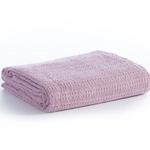 Κουβέρτα Μονή Πικέ Nef-Nef Cool Purple 160x240