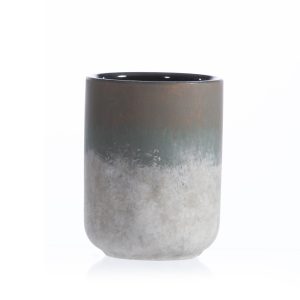 Ποτήρι Μπάνιου Κεραμικό Nef-Nef Mina Silver