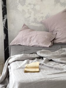 Nima Home Σεντόνι Υπέρδιπλο Linen - Dusty Pink
