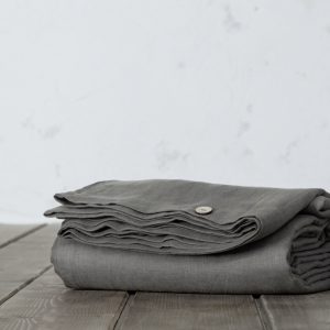 Nima Home Παπλωματοθήκη Υπέρδιπλη Linen - Dark Gray