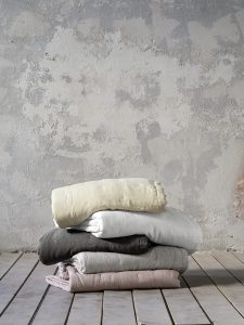 Nima Home Κουβερλί Γίγας Linen - Light Gray