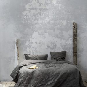 Nima Home Κουβερλί Γίγας Linen - Dark Gray