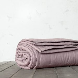 Nima Home Κουβερλί Γίγας Linen - Dusty Pink