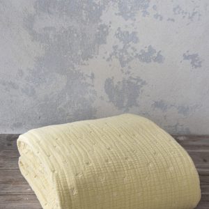Nima Home Κουβέρτα 230x250 - Balmy Mustard Beige