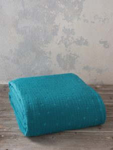Nima Home Διακοσμητικό Ριχτάρι καναπέ 130x170 - Balmy Blue