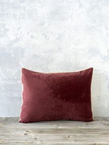 Nima Home Διακοσμητικό μαξιλάρι 40x60 - Nuan Wine Red / Light Beige