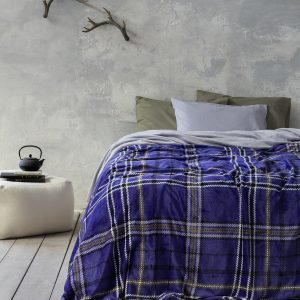 Nima Home Κουβέρτα Υπέρδιπλη 220x240 - Kester Blue