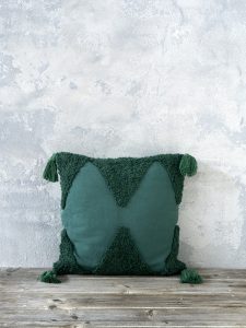 Nima Home Διακοσμητικό μαξιλάρι 45x45 - Amadeo Dark Green