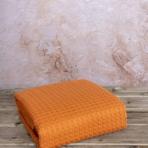 NIMA Home Κουβέρτα Μονή 160x240 Habit - Deep Orange