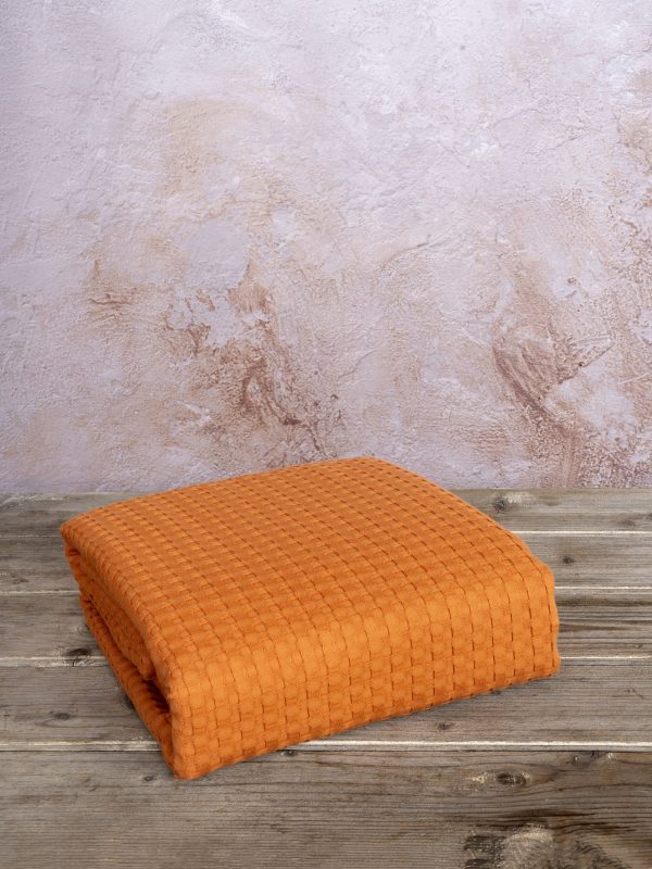 NIMA Home Κουβέρτα Μονή 160x240 Habit - Deep Orange