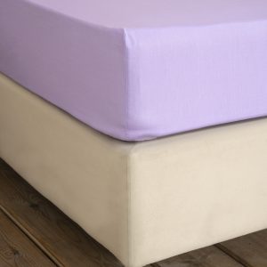 Nima Home Σεντόνι Γίγας με Λάστιχο Unicolors - Lavender