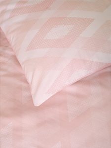 Kocoon Home Σετ Σεντόνια Μονά - Rombus Pink