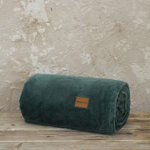 Nima Home Κουβέρτα καναπέ Jacquard 130x170 - Mellow Green