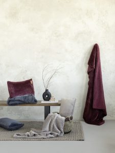Nima Home Κουβέρτα καναπέ 130x170 - Nuan Bordeaux