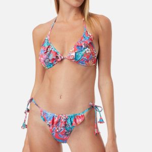 SLIP TANGA LACES BOTSWANA FLORAL FOUCH