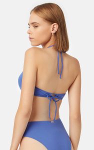 Γυναικείο Bikini Top Bralette με δέσιμο μπροστά Minerva Chile Blue