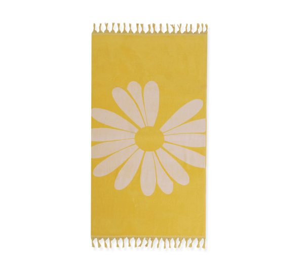 Πετσέτα Θαλάσσης Nef-Nef Daisy Style Yellow 80x160