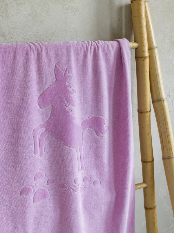 Παιδική Πετσέτα Θαλάσσης Nima Fairy Tale Lilac 70x140