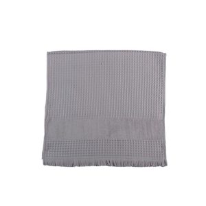 Πετσέτα Προσώπου Πικέ Nef-Nef Touch Grey 50x90