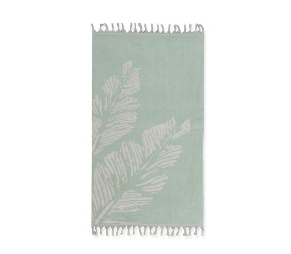 Πετσέτα Θαλάσσης Nef-Nef Leaf Life Aqua 80x160
