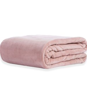 Κουβέρτα Μονή Fleece Nef-Nef Cosy Pink 160x220
