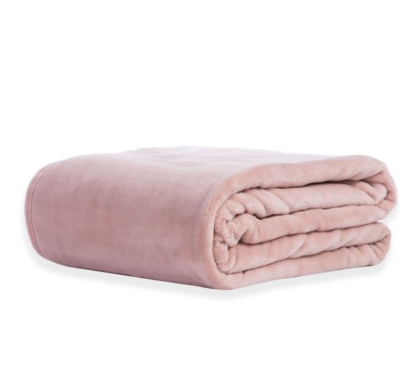 Κουβέρτα Μονή Fleece Nef-Nef Cosy Pink 160x220