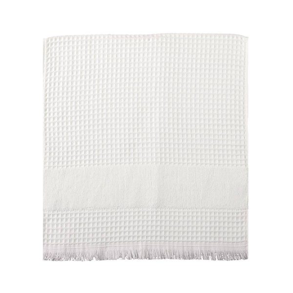 Πετσέτα Σώματος Πικέ Nef-Nef Touch Off-White 70x140