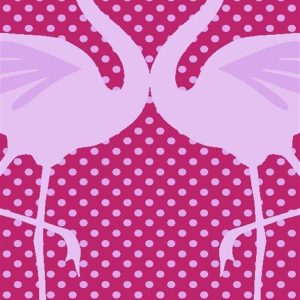 Πετσέτα Θαλάσσης Dimcol Flamingos Pink 87x165