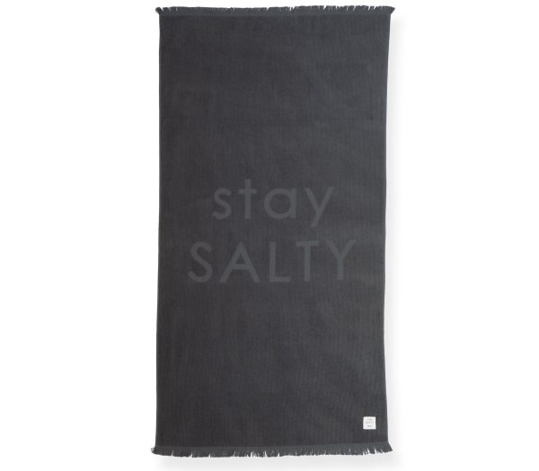 Πετσέτα Θαλάσσης Nef-Nef Stay Salty Grey 90x170