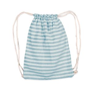 Παιδική Τσάντα Θαλάσσης Βαμβακερή Nef-Nef Sweet Line Aqua 30x40