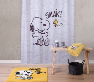 Χαλάκι Μπάνιου Nef-Nef Snoopy Smak Yellow 70x70