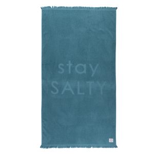 Πετσέτα Θαλάσσης Nef-Nef Stay Salty Teal 90x170