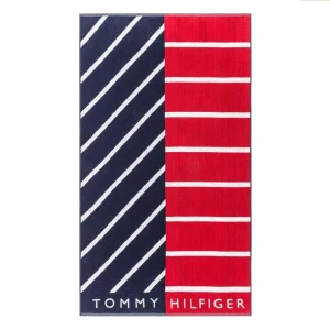 Πετσέτα Θαλάσσης Tommy Hilfiger Captain Red 90x160